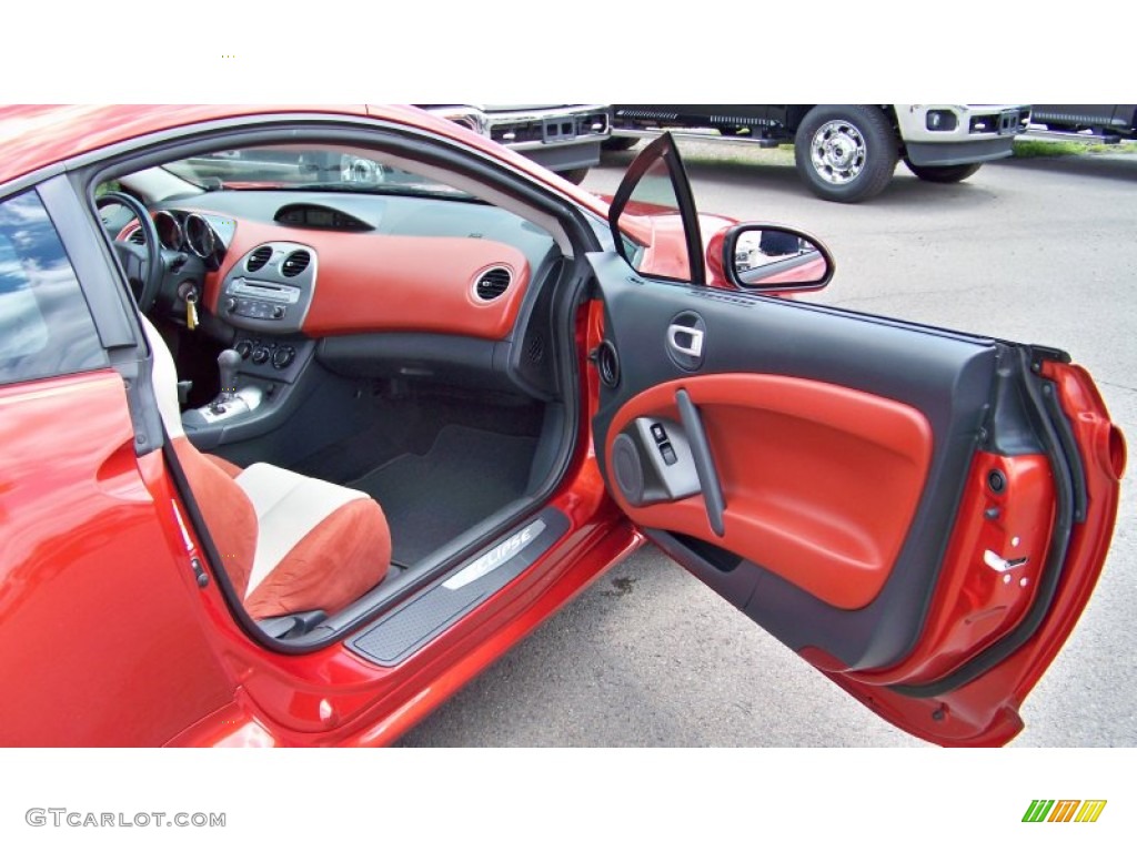 Terra Cotta/Charcoal Interior 2008 Mitsubishi Eclipse GT Coupe Photo #66576342