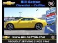 Rally Yellow 2012 Chevrolet Camaro LT/RS Coupe