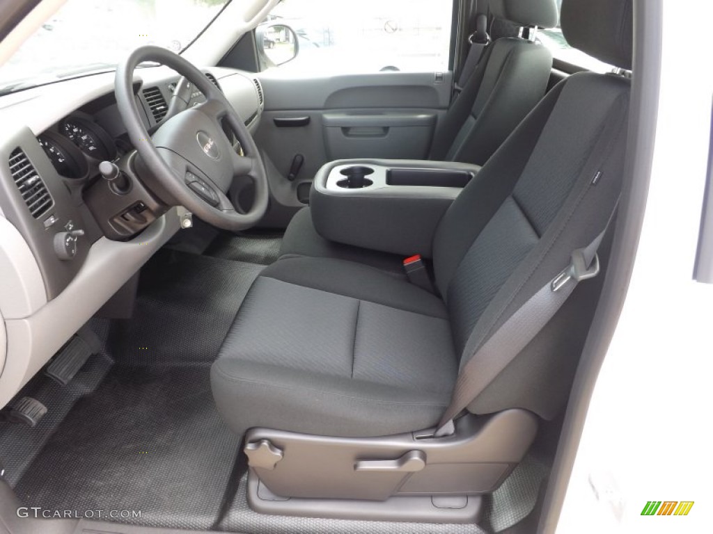 Dark Titanium Interior 2012 GMC Sierra 1500 Regular Cab Photo #66577358