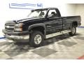 Dark Blue Metallic 2005 Chevrolet Silverado 2500HD Work Truck Regular Cab 4x4