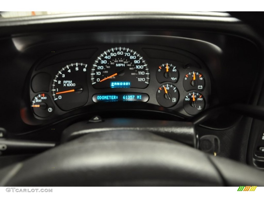 2005 Chevrolet Silverado 2500HD Work Truck Regular Cab 4x4 Gauges Photo #66577915