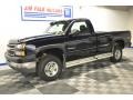 Dark Blue Metallic - Silverado 2500HD Work Truck Regular Cab 4x4 Photo No. 27