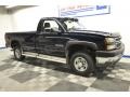 Dark Blue Metallic - Silverado 2500HD Work Truck Regular Cab 4x4 Photo No. 32