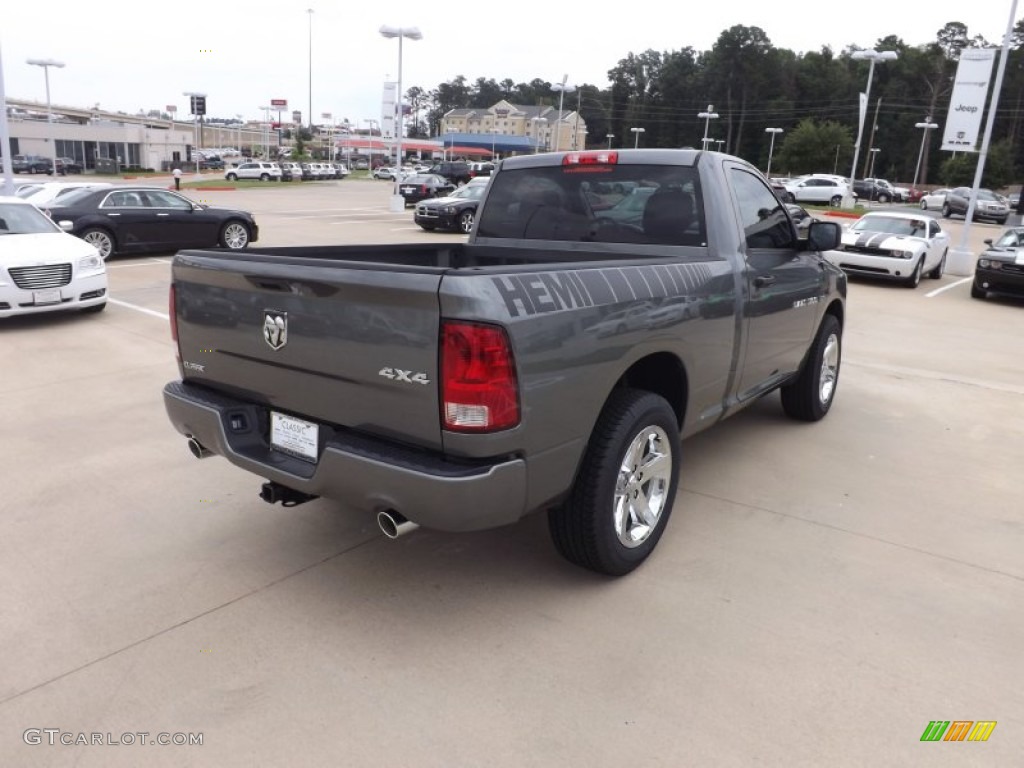 2012 Ram 1500 ST Regular Cab 4x4 - Mineral Gray Metallic / Dark Slate Gray/Medium Graystone photo #5