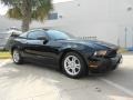 2010 Black Ford Mustang V6 Coupe  photo #1