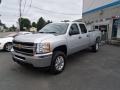 2012 Silver Ice Metallic Chevrolet Silverado 2500HD LT Crew Cab 4x4  photo #6