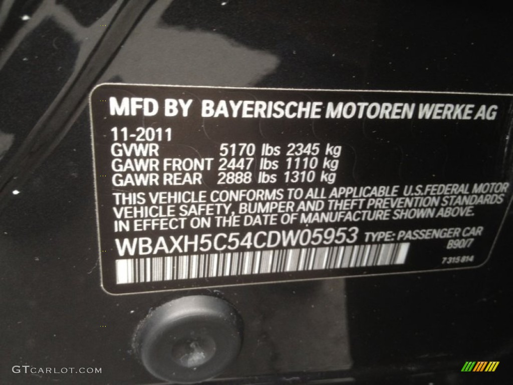 2012 5 Series 528i xDrive Sedan - Dark Graphite Metallic II / Oyster/Black photo #18