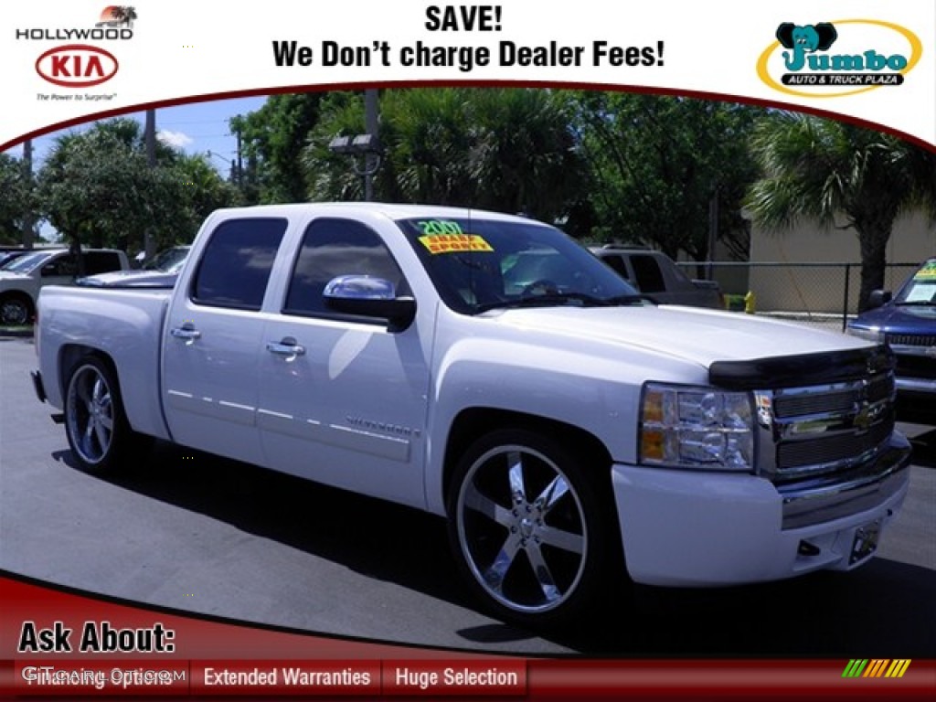 Summit White Chevrolet Silverado 1500