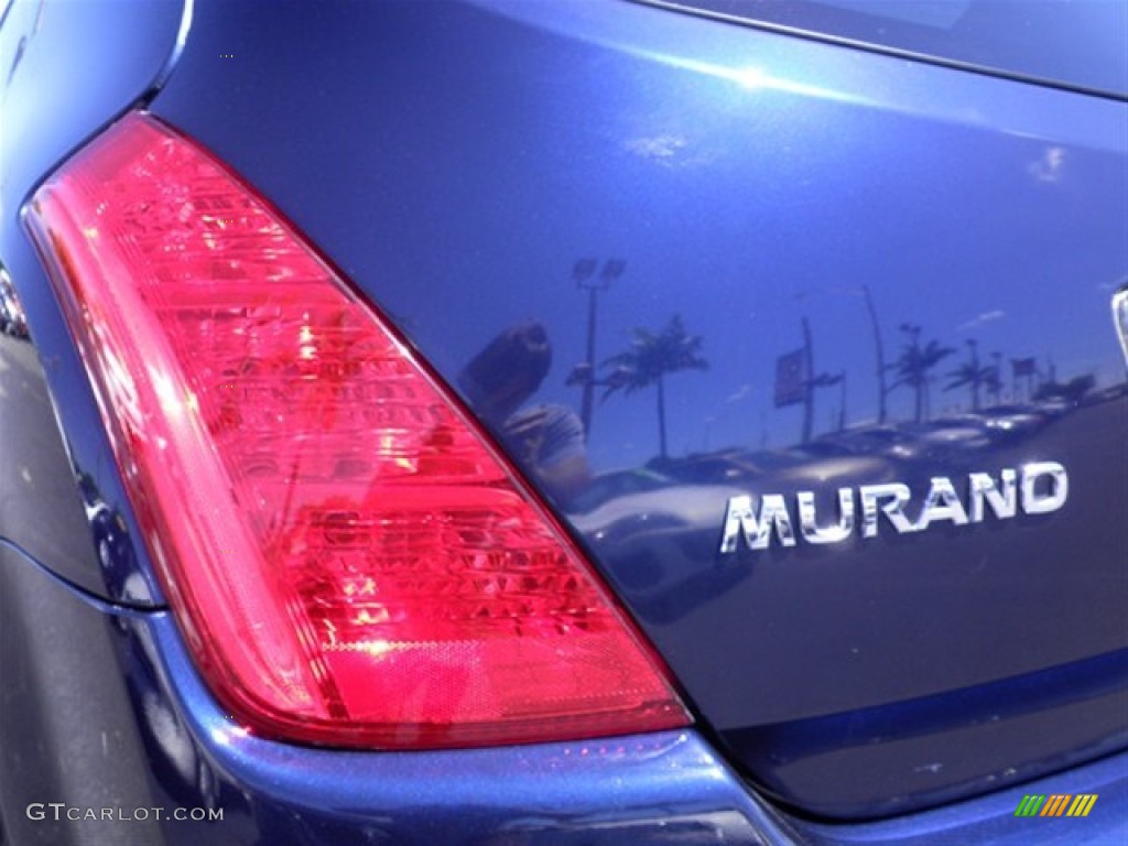 2004 Murano SL - Midnight Blue Pearl / Cafe Latte photo #11