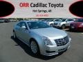 2012 Radiant Silver Metallic Cadillac CTS Coupe  photo #1