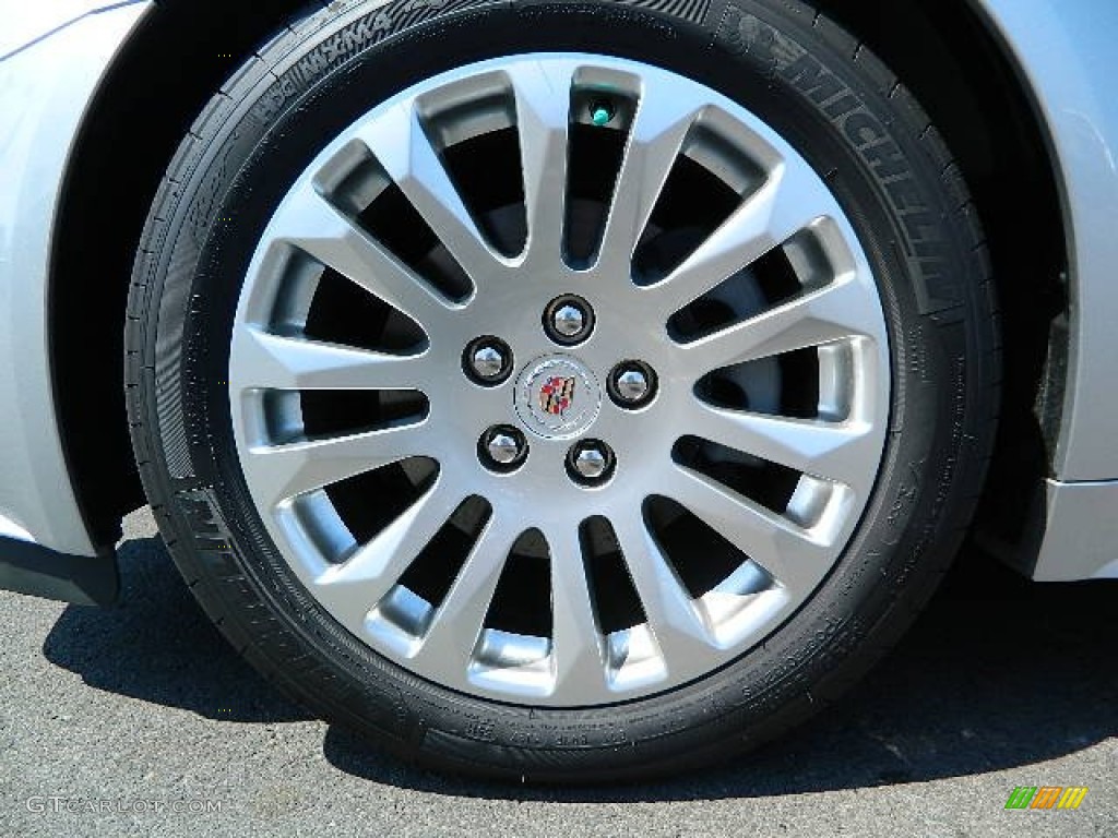 2012 CTS Coupe - Radiant Silver Metallic / Light Titanium/Ebony photo #10