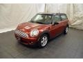 2009 Nightfire Red Metallic Mini Cooper Clubman  photo #1