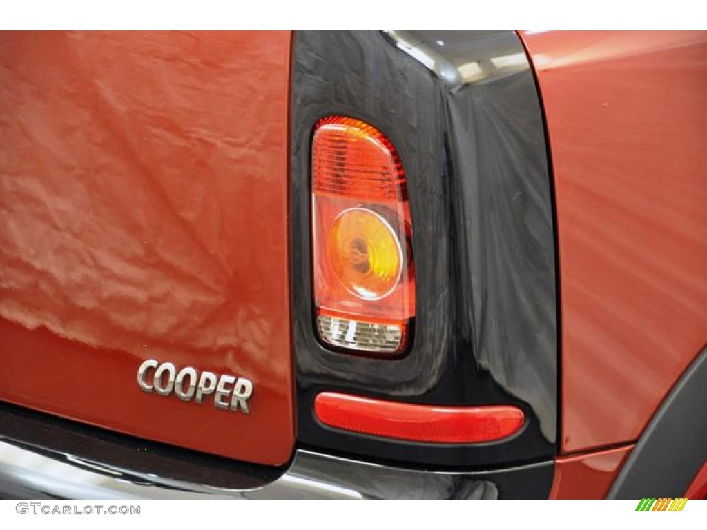 2009 Cooper Clubman - Nightfire Red Metallic / Gravity Tuscan Beige Leather photo #3