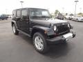 2012 Black Forest Green Pearl Jeep Wrangler Unlimited Sahara 4x4  photo #3