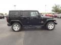 2012 Black Forest Green Pearl Jeep Wrangler Unlimited Sahara 4x4  photo #4