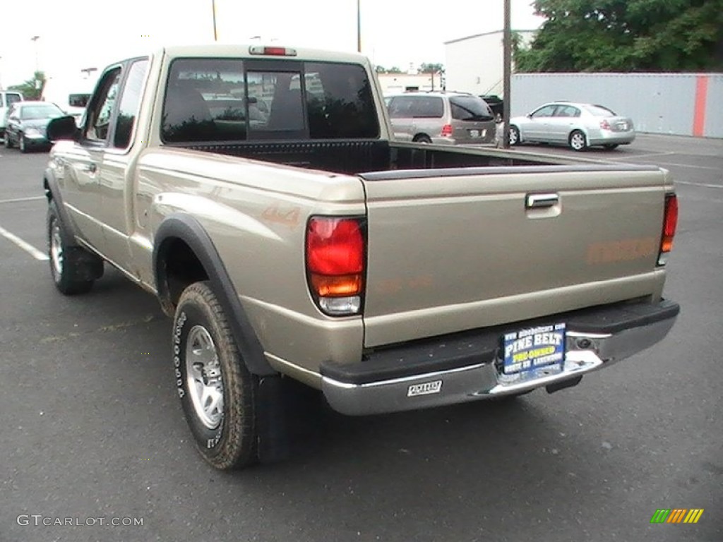 1999 B-Series Truck B4000 SE Extended Cab 4x4 - Harvest Gold Metallic / Tan photo #6