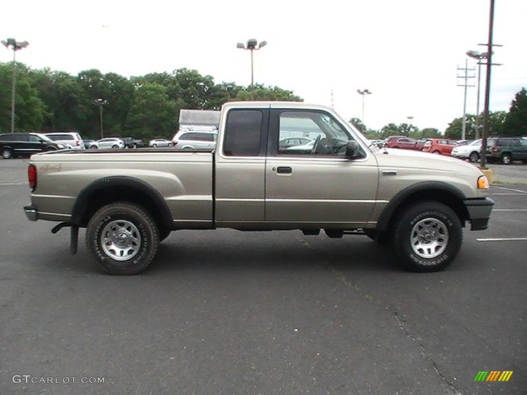 1999 B-Series Truck B4000 SE Extended Cab 4x4 - Harvest Gold Metallic / Tan photo #7