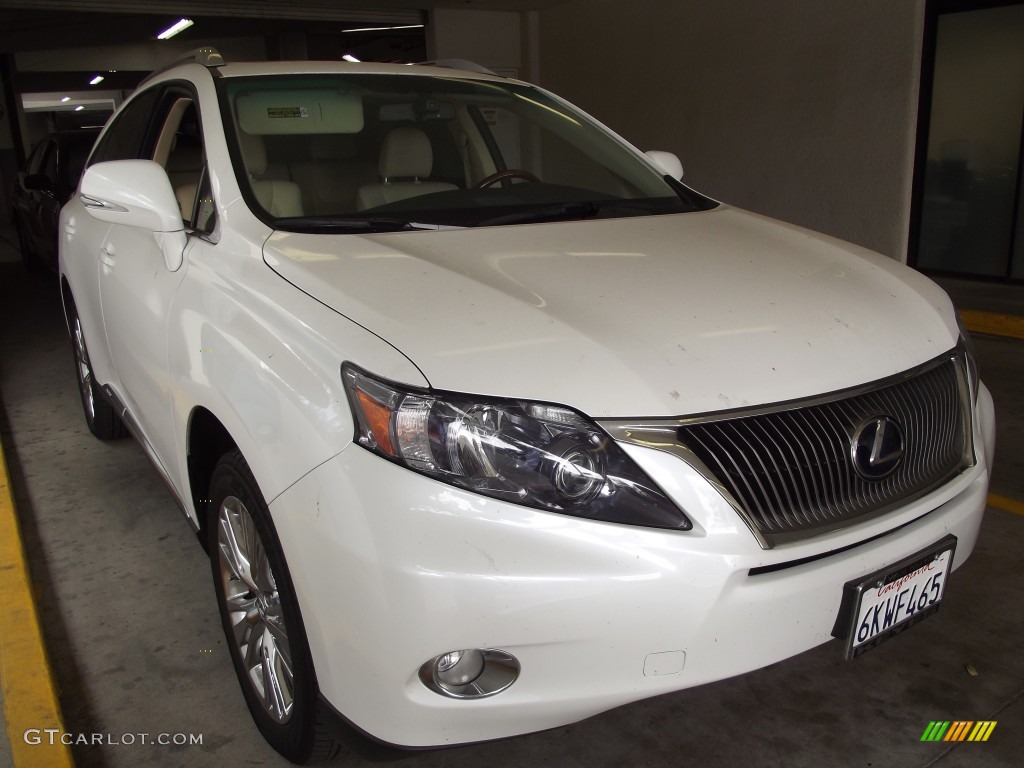 Starfire White Pearl Lexus RX