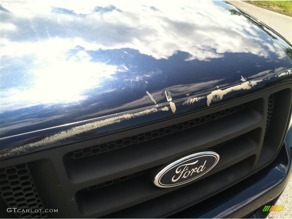 2004 F150 FX4 SuperCab 4x4 - True Blue Metallic / Black/Medium Flint photo #3