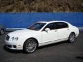 Glacier White 2009 Bentley Continental Flying Spur Speed