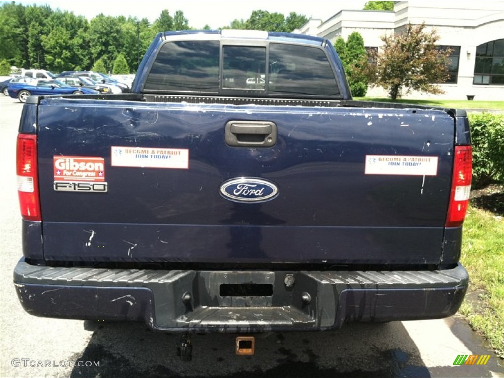 2004 F150 FX4 SuperCab 4x4 - True Blue Metallic / Black/Medium Flint photo #6