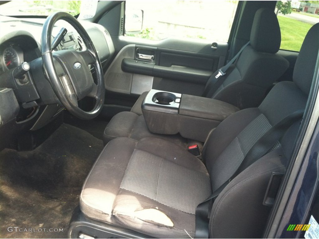 2004 F150 FX4 SuperCab 4x4 - True Blue Metallic / Black/Medium Flint photo #10