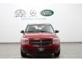 2008 Inferno Red Crystal Pearl Dodge Caliber R/T  photo #3