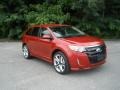 2012 Red Candy Metallic Ford Edge Sport  photo #1