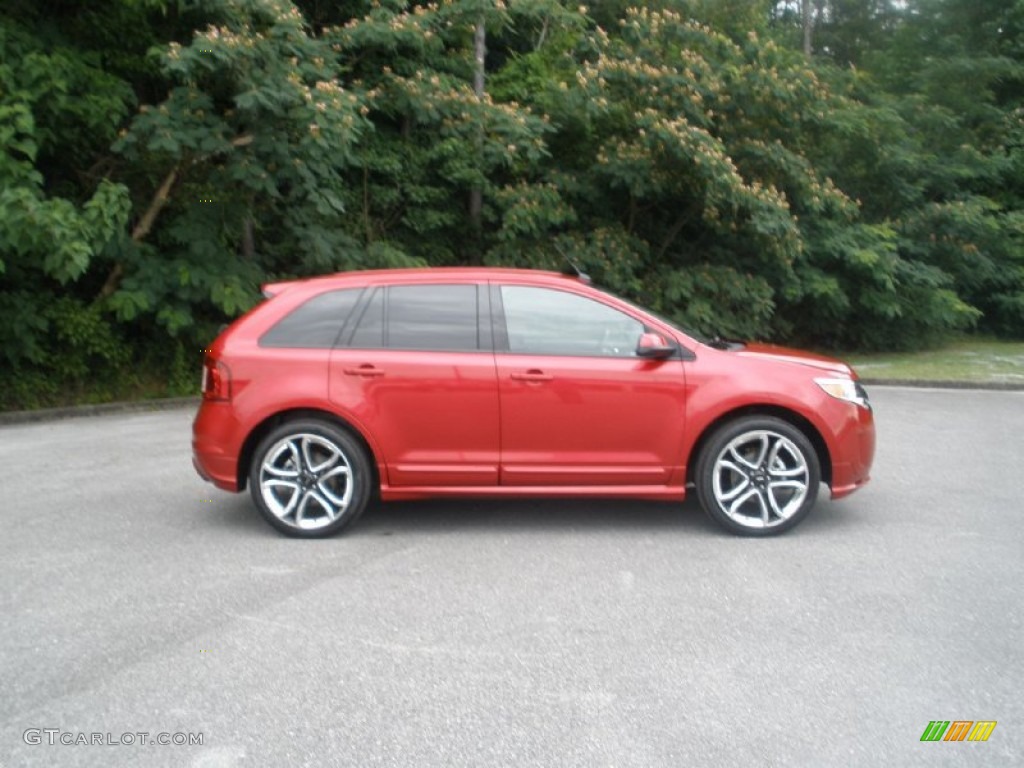 Red Candy Metallic 2012 Ford Edge Sport Exterior Photo #66586911