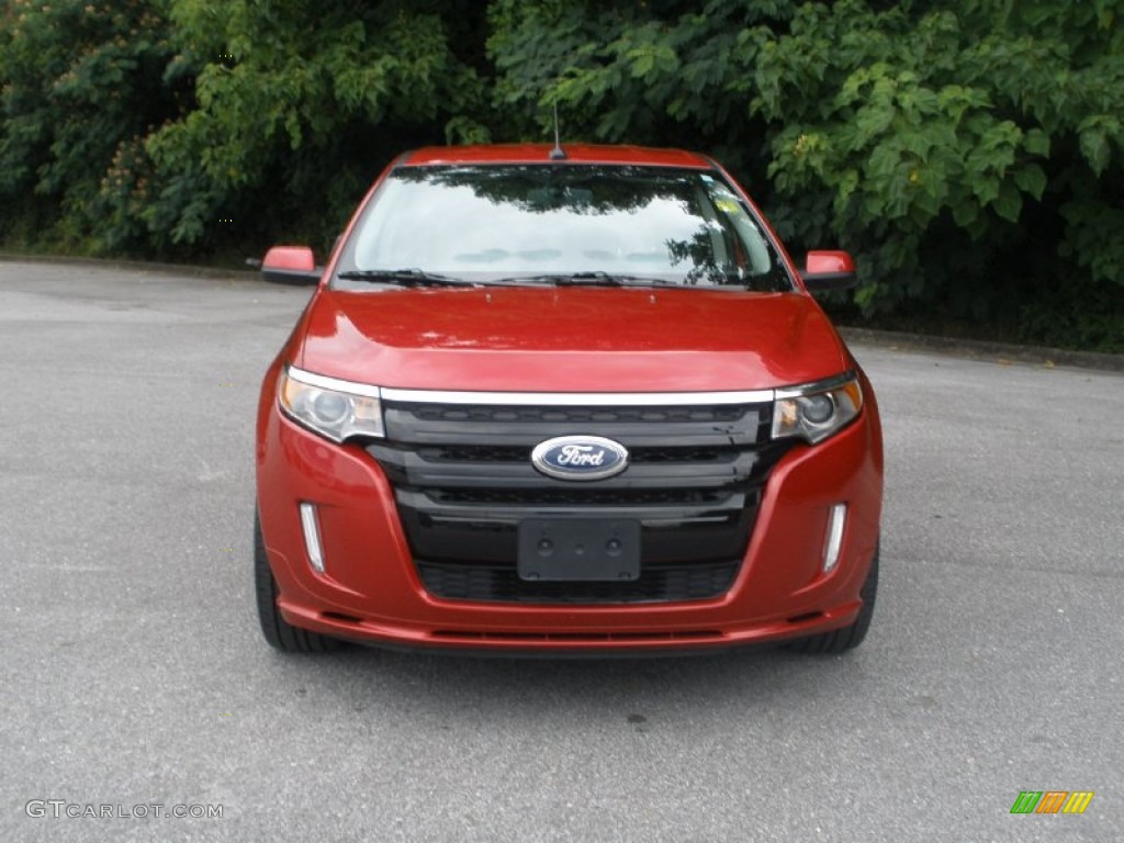 Red Candy Metallic 2012 Ford Edge Sport Exterior Photo #66586976