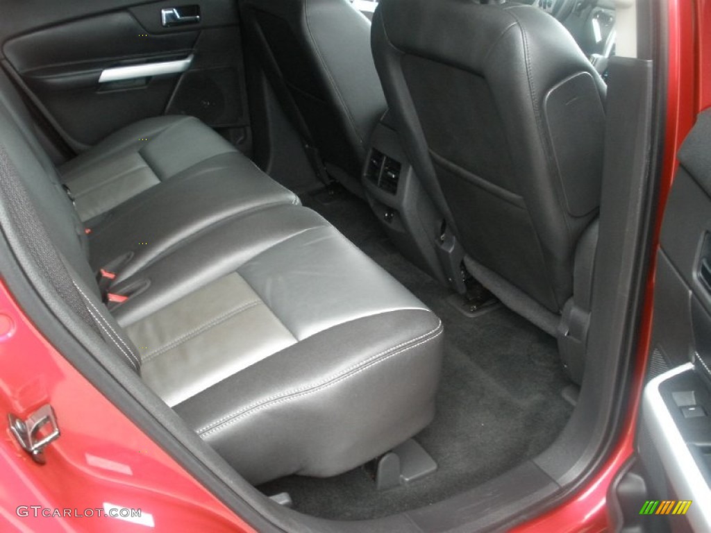 Charcoal Black/Silver Smoke Metallic Interior 2012 Ford Edge Sport Photo #66587056