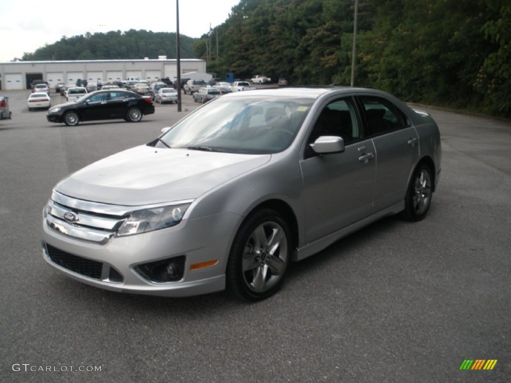 2010 Fusion Sport - Brilliant Silver Metallic / Charcoal Black/Sport Black photo #11