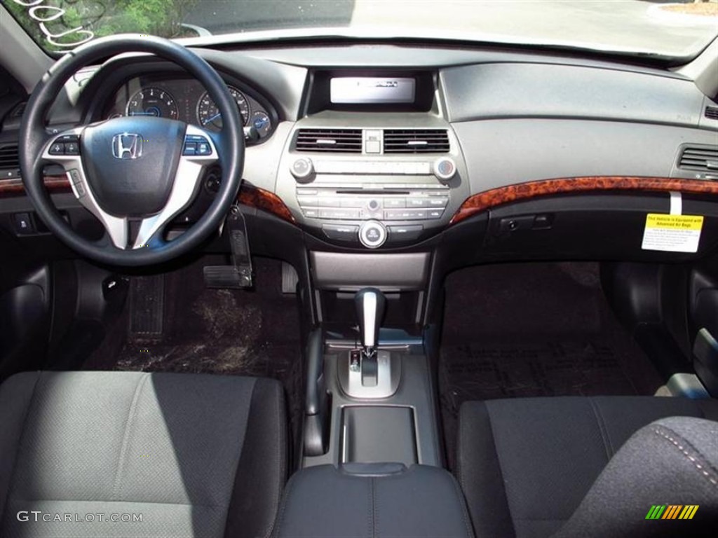 2012 Honda Accord Crosstour EX Black Dashboard Photo #66587832