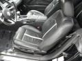 Front Seat of 2010 Mustang GT Premium Convertible