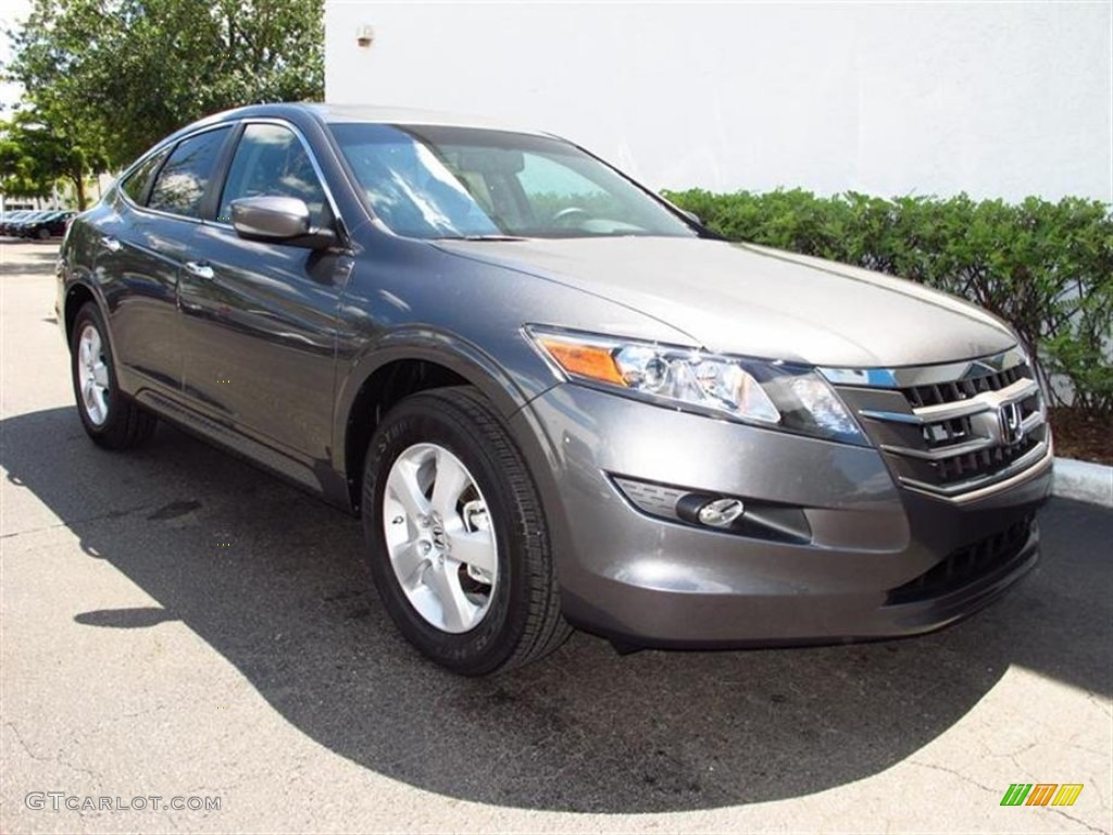 2012 Accord Crosstour EX - Polished Metal Metallic / Black photo #1