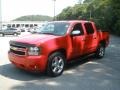 2010 Victory Red Chevrolet Avalanche LT  photo #11