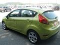 2011 Lime Squeeze Metallic Ford Fiesta SES Hatchback  photo #9