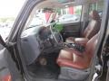 Front Seat of 2009 Commander Limited 4x4