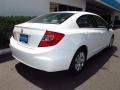 Taffeta White - Civic LX Sedan Photo No. 3