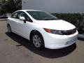 Taffeta White - Civic LX Sedan Photo No. 1