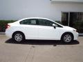 Taffeta White - Civic LX Sedan Photo No. 2