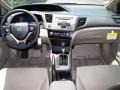 2012 Honda Civic Beige Interior Dashboard Photo