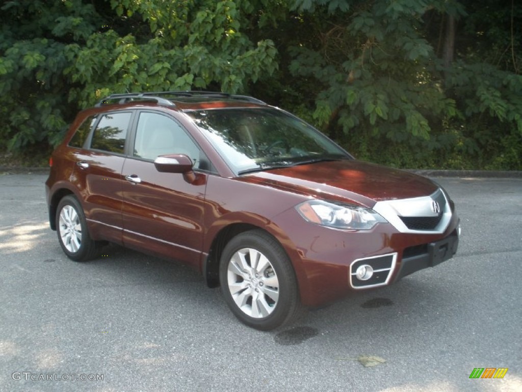 2011 RDX Technology - Basque Red Pearl / Taupe photo #1