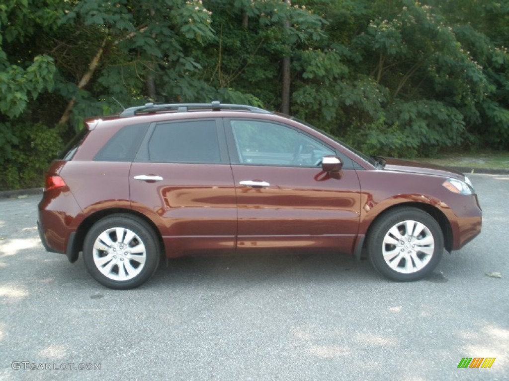 2011 RDX Technology - Basque Red Pearl / Taupe photo #2