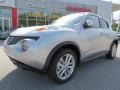 2012 Chrome Silver Nissan Juke SV  photo #1