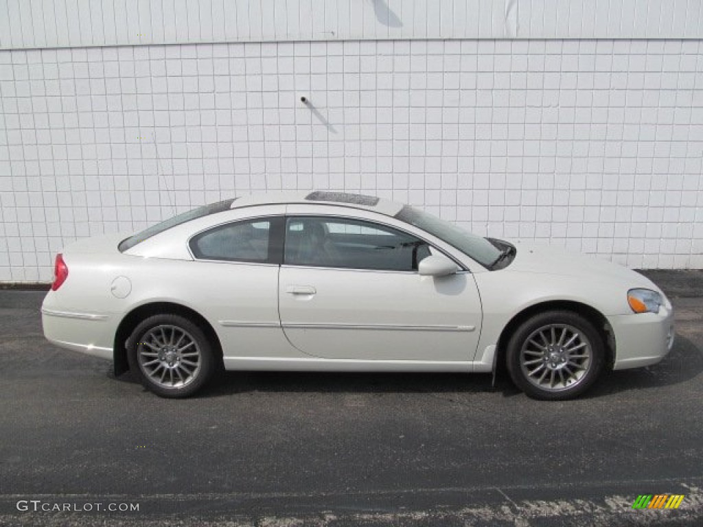 Satin White Pearl 2004 Chrysler Sebring Limited Coupe Exterior Photo #66589620