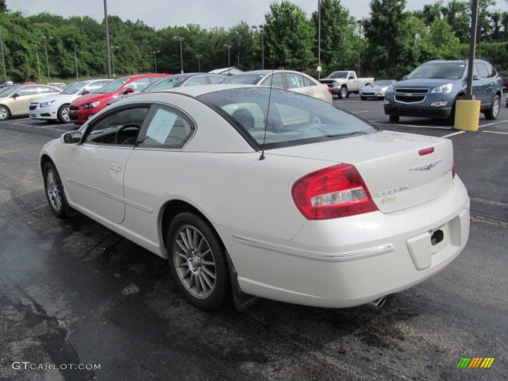 2004 Sebring Limited Coupe - Satin White Pearl / Taupe photo #7