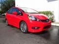 2012 Milano Red Honda Fit Sport  photo #1