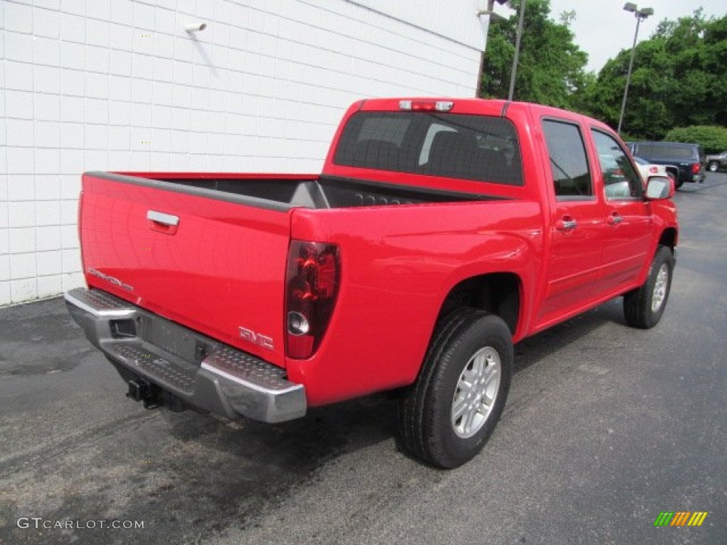 Fire Red 2012 GMC Canyon SLE Crew Cab 4x4 Exterior Photo #66589873