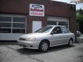 2001 Light Silver Kia Rio Sedan  photo #2